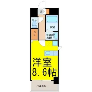 第2金山フクマルビル【9階】の間取り