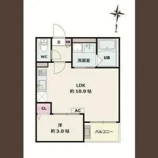 Jack soneⅠ【1階】の間取り