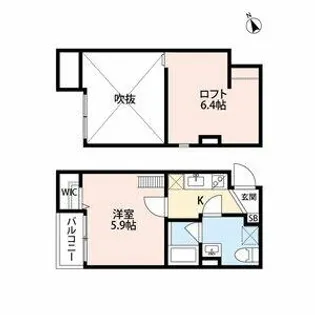 J西明石【2階】の間取り