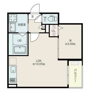 Jack biwajimaⅢ【2階】の間取り