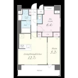 セイワパレス吹上公園【9階】の間取り
