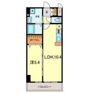 マイアトリア栄【4階】の間取り