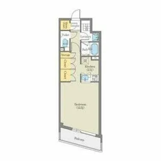 CORNES HOUSE NAGOYA【11階】の間取り