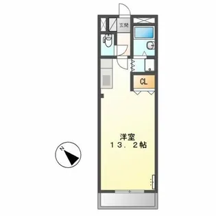 フラワーヒル【3階】の間取り