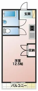 サハラビル【1階】の間取り