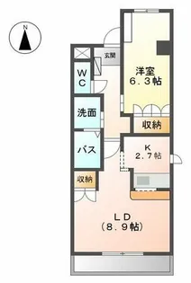 ガーデンハウス【3階】の間取り