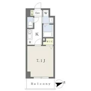 愛知県名古屋市東区筒井町4丁目【マンション】の間取り