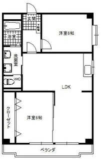 愛知県名古屋市天白区元八事5丁目【マンション】の間取り