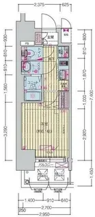 愛知県名古屋市瑞穂区瑞穂通1丁目【マンション】の間取り