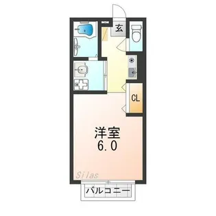 コート桂【1階】の間取り