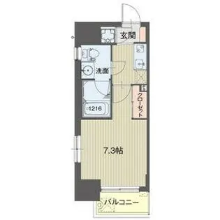 ライブコート泉【13階】の間取り