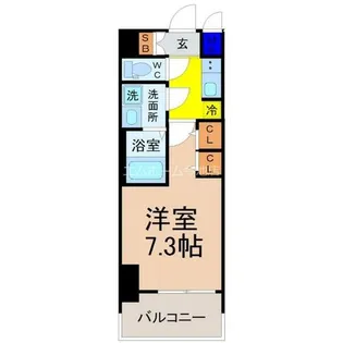 VILLA SERENO桜山【2階】の間取り