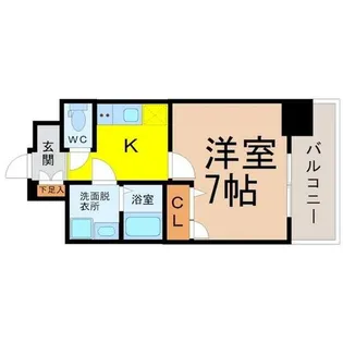 エスリード大須観音プリモ【7階】の間取り
