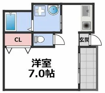 ハイムMH【1階】の間取り