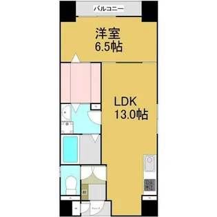 パークレジデンス丸の内駅前【5階】の間取り