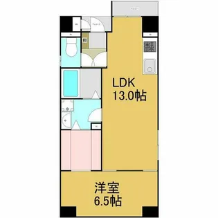 パークレジデンス丸の内駅前【8階】の間取り
