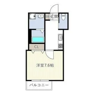 INOVE天白八幡山【2階】の間取り