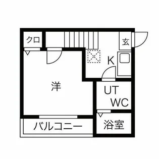 エムズガーデン【2階】の間取り