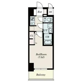 S-RESIDENCE上飯田駅前【2階】の間取り