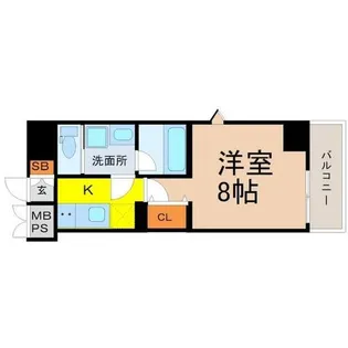 愛知県名古屋市熱田区新尾頭1丁目【マンション】の間取り