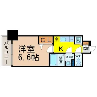 プレサンス千種アイル【5階】の間取り