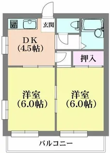 グレースシャトー【1階】の間取り