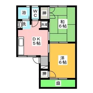 ピロティー天神【1階】の間取り