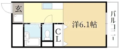 フラウメンドルフ【212号室】の間取り