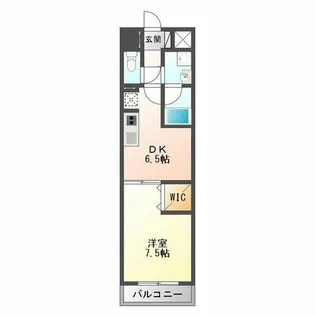 サン・ドミール【2階】の間取り