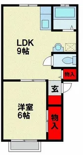 サンシティフォーゲル【2階】の間取り