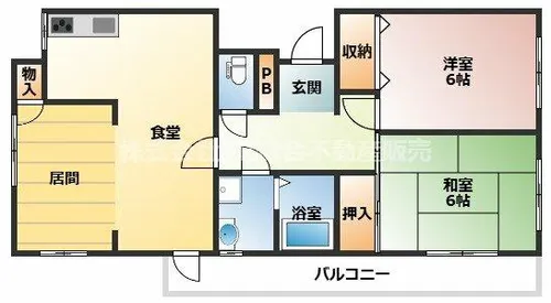 オーキッドヒルズ【3階】の間取り