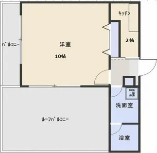 AMBER HOUSE JINGU【8階】の間取り