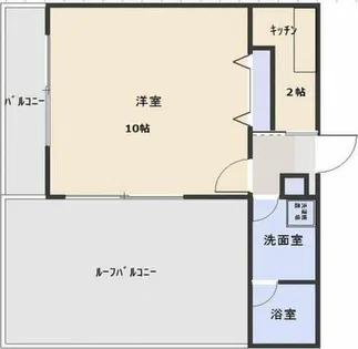 AMBER HOUSE JINGU【8階】の間取り