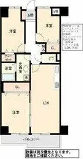 レジデンス代官町スクエア【9階】の間取り