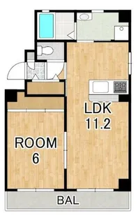 コーポひまわり【2階】の間取り