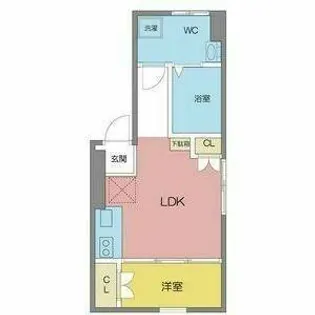 shamrock【302号室】の間取り