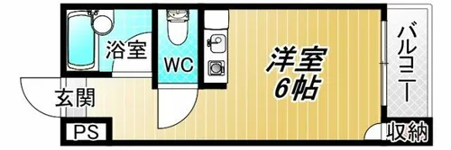 ボーリバージュ【2階】の間取り