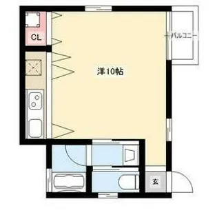 ボンヌール川名【2階】の間取り