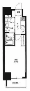URBAN FLATS中之島【2階】の間取り