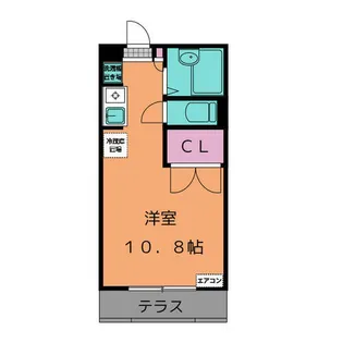 オーラム【1階】の間取り