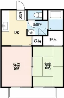メゾン宝佳B【203号室】の間取り