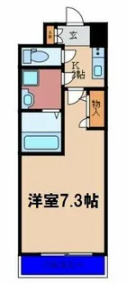 レジュールアッシュ梅田WEST GATE【4階】の間取り