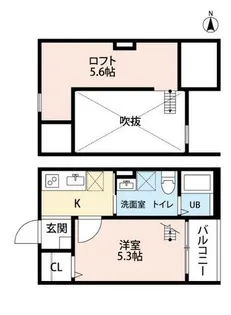 プレミア中村公園【2階】の間取り