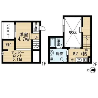 PearlPortII(パールポートツー)【2階】の間取り