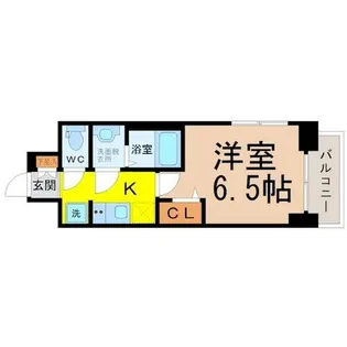 ファステート名古屋ラプソティ【7階】の間取り