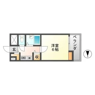 メゾン大和7号館【3階】の間取り