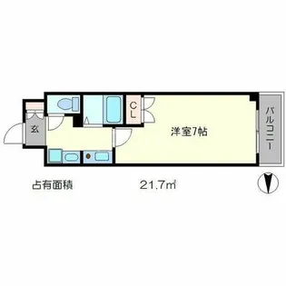 ベラジオ御所東【3階】の間取り