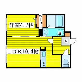 RERA BELLA(レラベーラ)【3階】の間取り