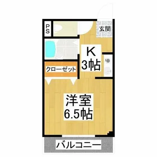メロディーハイム【2階】の間取り