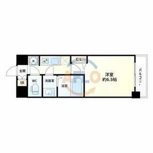 フォーリアライズ淡路ライツ【4階】の間取り